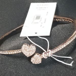 Kate spade yours truly pave hinged cuff